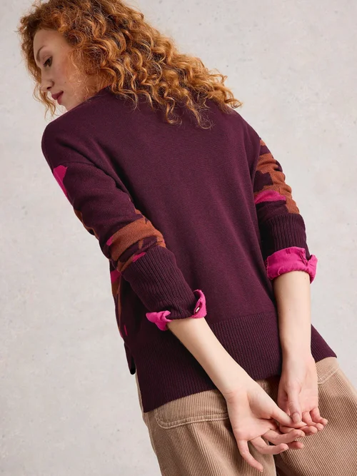 Pullover Olive - Plum Mlt - 50 Bild 4