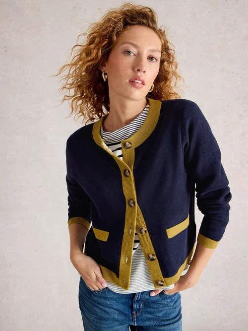 Strickjacke Charlotte - Dark Navy - 50 Bild 3