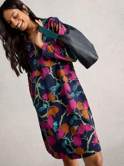 Kleid June - Navy Multi - 48/R Bild 3