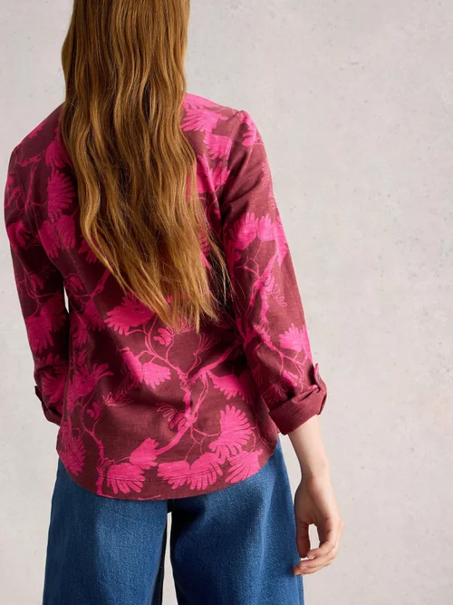 Jerseybluse Annie - Plum Pr - 52 Bild 4