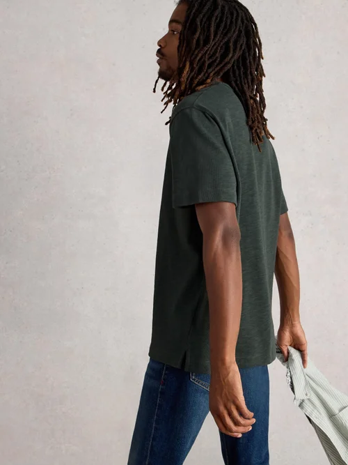 T-Shirt Harrington - Washed Blk - XXXL Bild 4