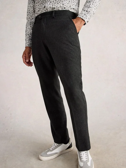 Hose aus Wollmischung - Charc Grey - 38/R Bild 3
