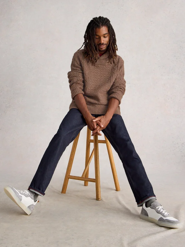 Pullover Berkley mit Schalkragen