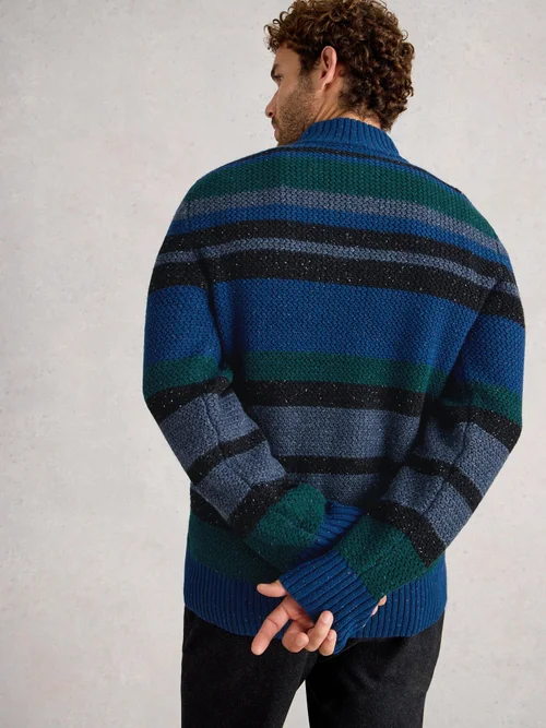 Pullover Berkley - Blue Mlt - XXL Bild 4