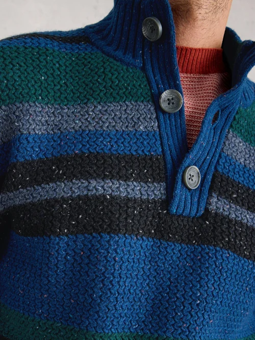 Pullover Berkley - Blue Mlt - XXXL Bild 3