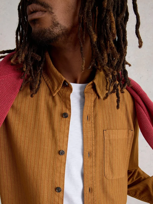 Gestreiftes Oxfordhemd Bruton