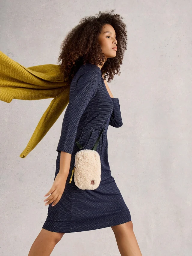 Glitzerndes Jerseykleid Tallie