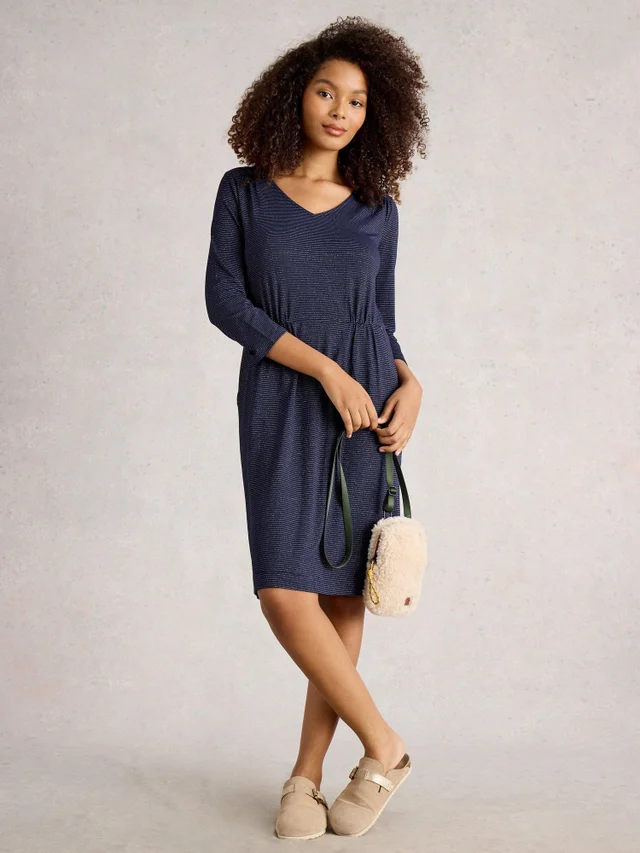 Glitzerndes Jerseykleid Tallie