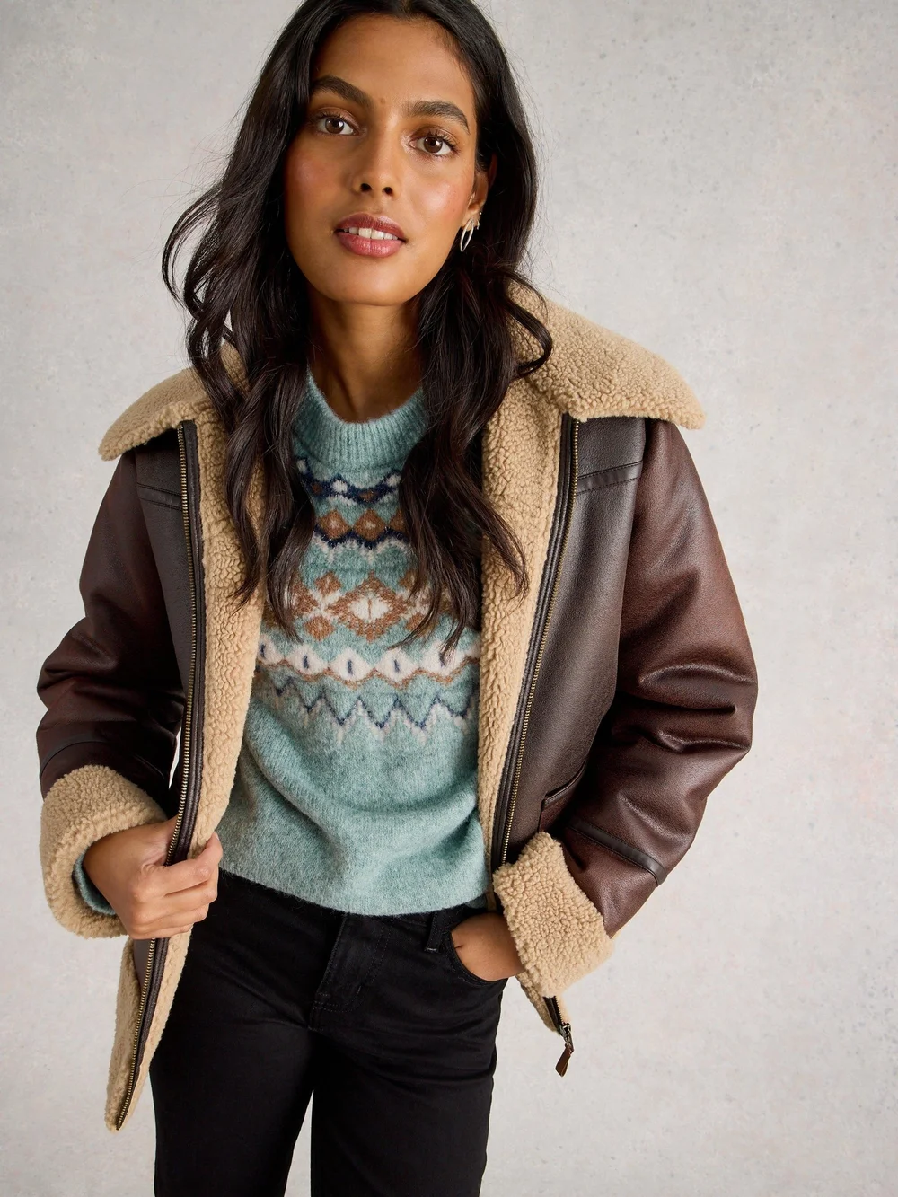 Norwegerpullover Arctic - Blue Mlt - 52 Bild 1