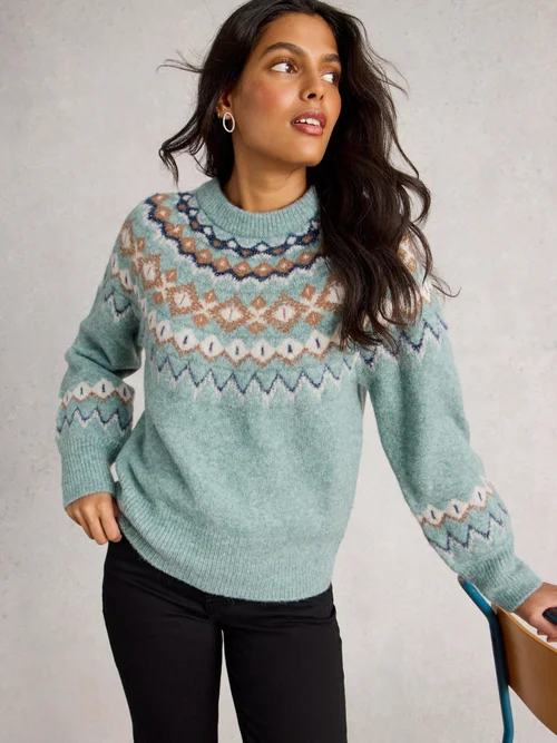 Norwegerpullover Arctic - Blue Mlt - 34 Bild 3