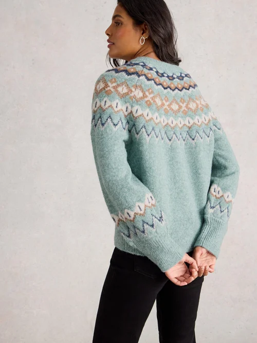 Norwegerpullover Arctic - Blue Mlt - 34 Bild 4