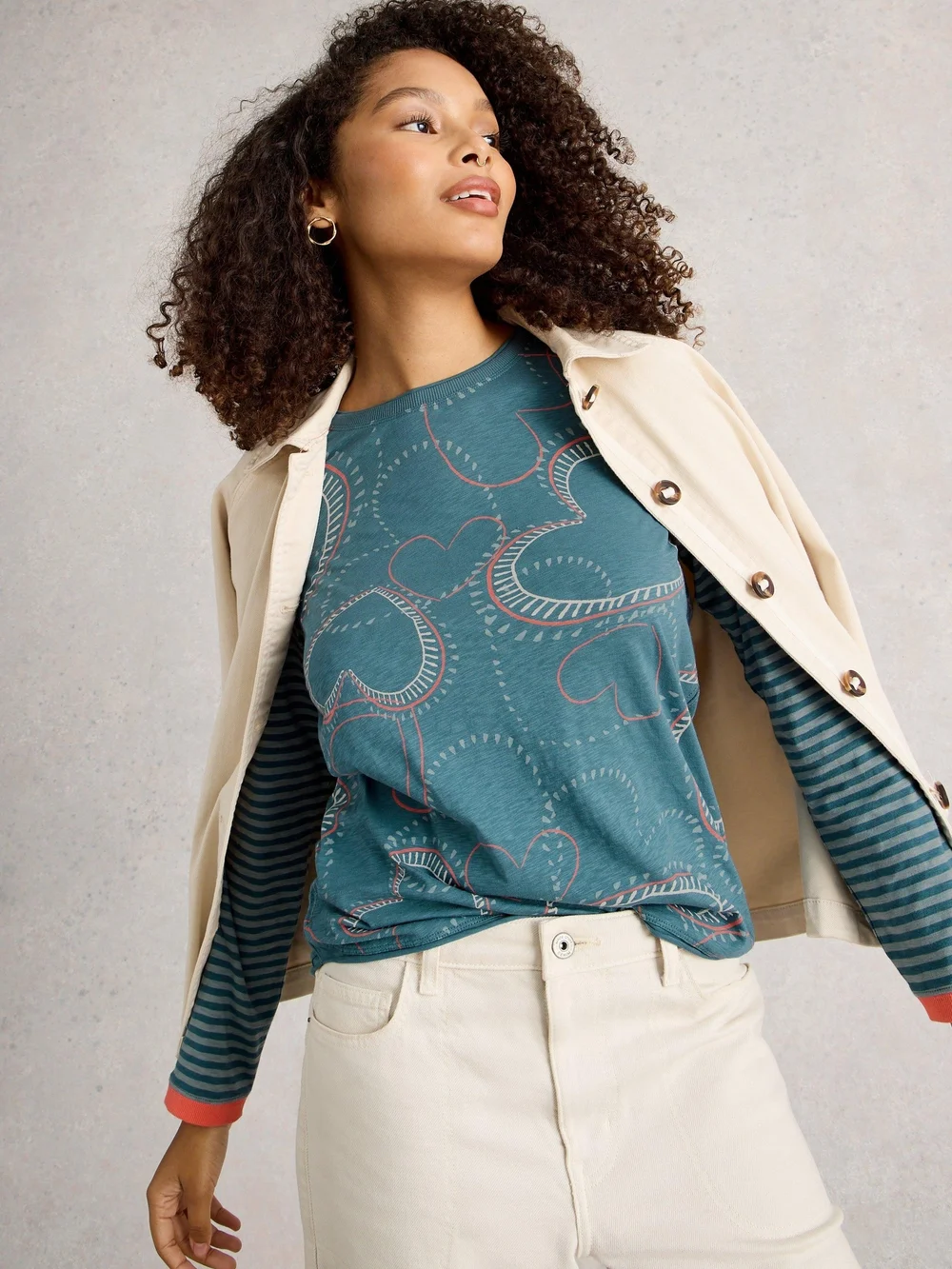 Langarmshirt Clara - Blue Mlt - 52 Bild 1
