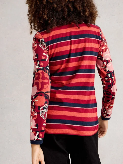 Langarmshirt Clara - Red Pr - 48 Bild 4