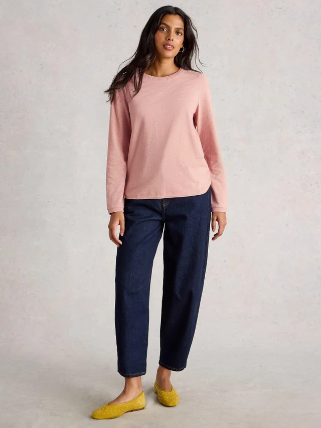 Langarmshirt Clara mit Glitzer