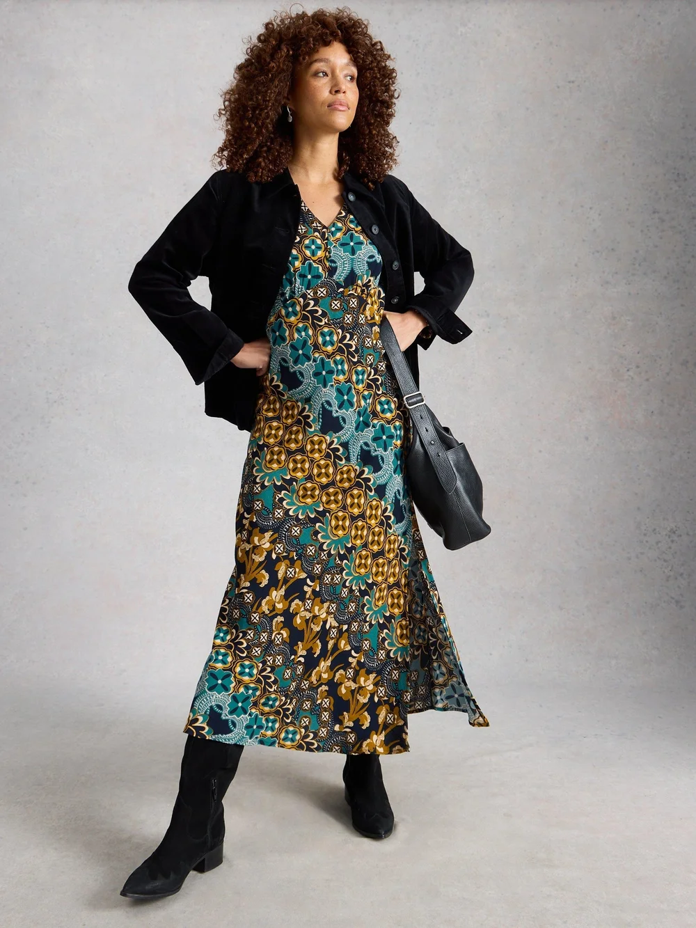 Kleid Hope - Navy Multi - 36/R Bild 1