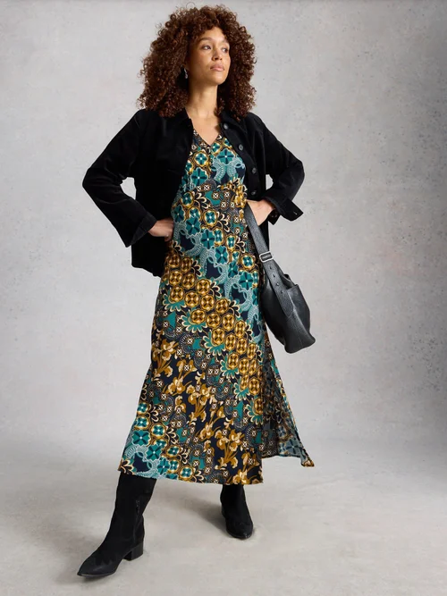 Kleid Hope - Navy Multi - 36/R Bild 1