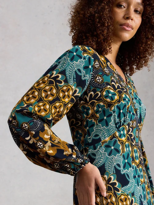 Kleid Hope - Navy Multi - 36/R Bild 3