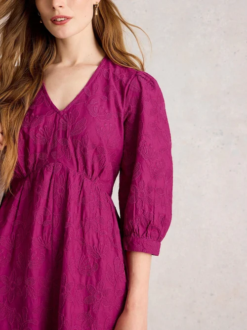 Besticktes Kleid Lucy - Mid Pink - 52/R Bild 3