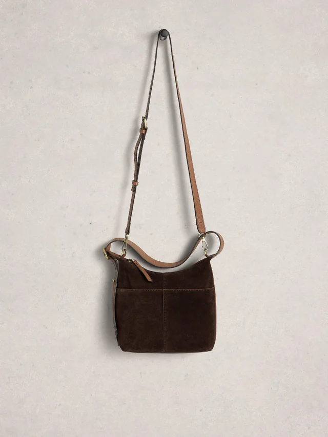 Mini-Umhängetasche Sophia aus Wildleder