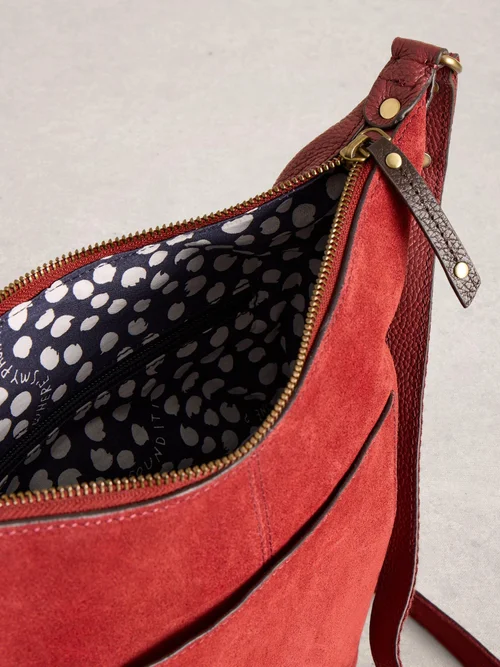 Fern Crossbody-Tasche aus Wildleder Bild 3