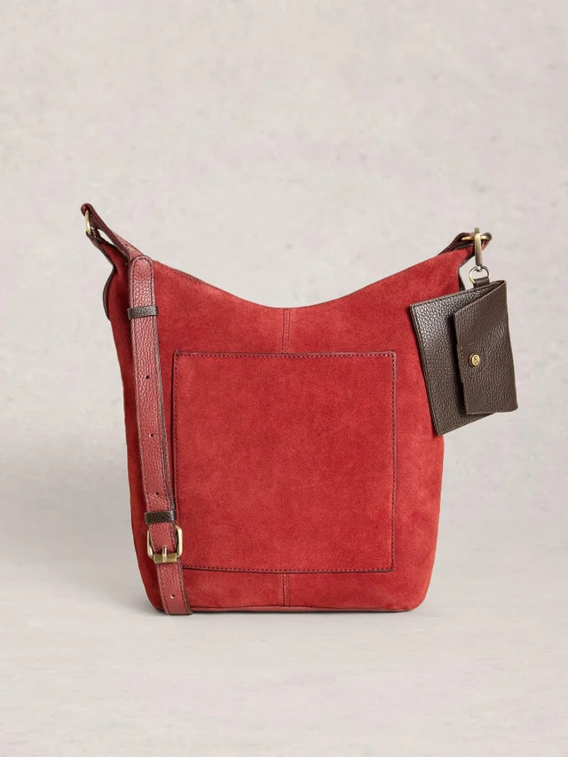 Fern Crossbody-Tasche aus Wildleder