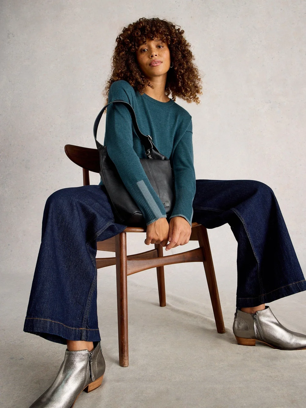 Pullover Olive - Mid Blue - 52 Bild 1