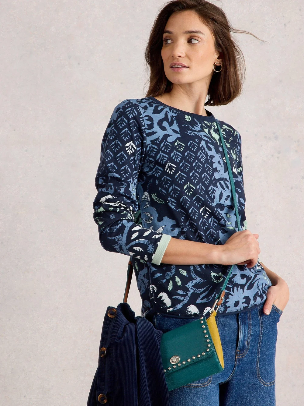 Langarmshirt Clara - Blue Mlt - 52 Bild 1
