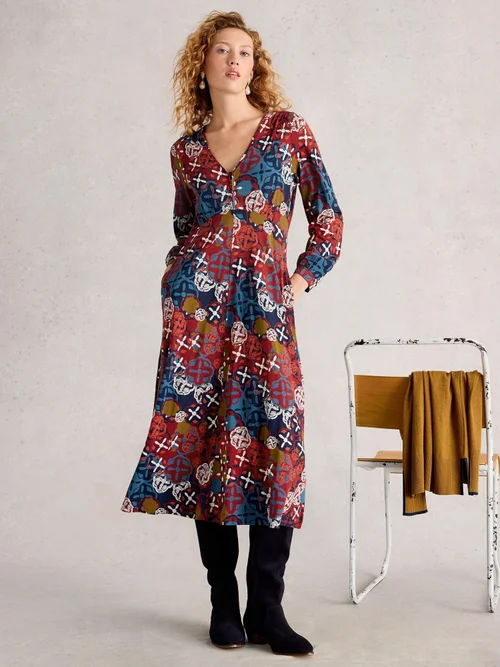 Jerseykleid Megan - Chart Mlt - 52/R Bild 2