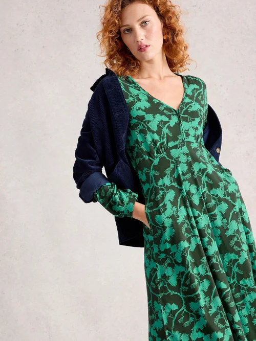 Jerseykleid Megan - Green Pr - 52/R Bild 3