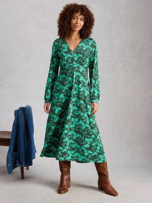 Jerseykleid Megan - Green Pr - 42/R Bild 2