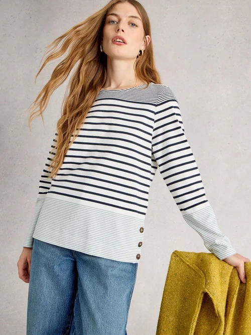 Langarmshirt Willow - White Mlt - 52 Bild 3