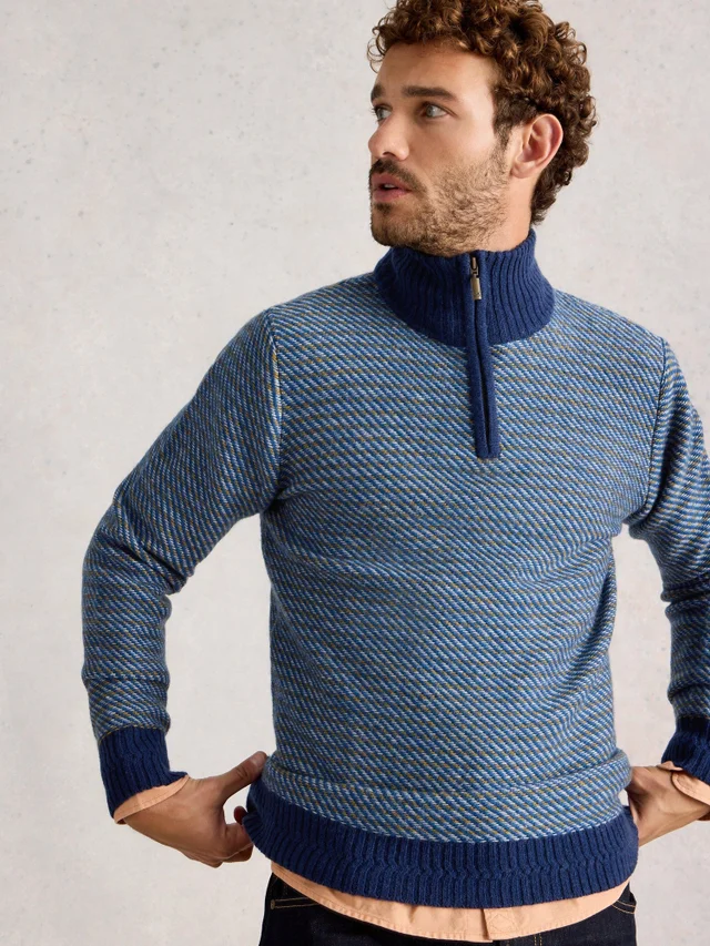 Gestreifter Pullover Selby