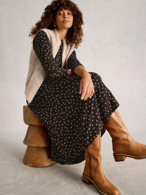 Jerseykleid Madeline - Blk Pr - 50/R Bild 1