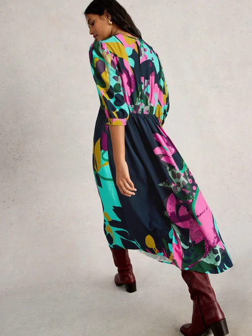 Midikleid Lucy - Pink Mlt - 46/R Bild 4