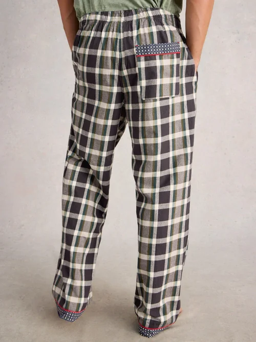 Pyjamahose Moorland aus Flanell - Grey Mlt - XXL Bild 4