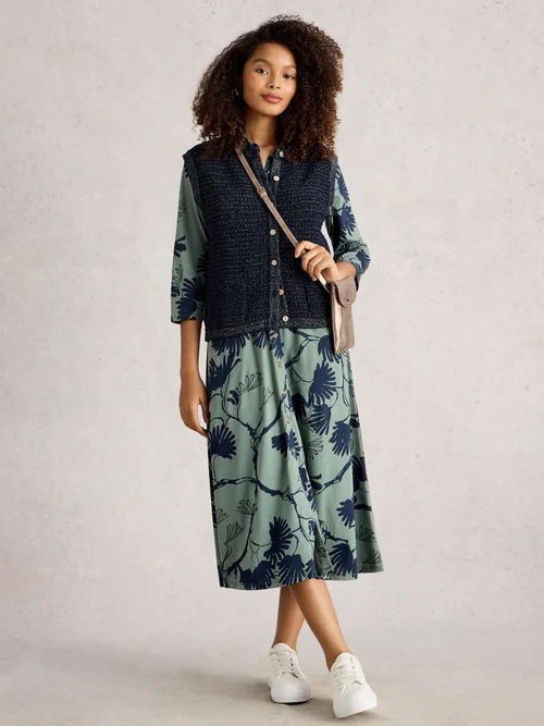 Glitzerweste Belle - Dark Navy - 48 Bild 2