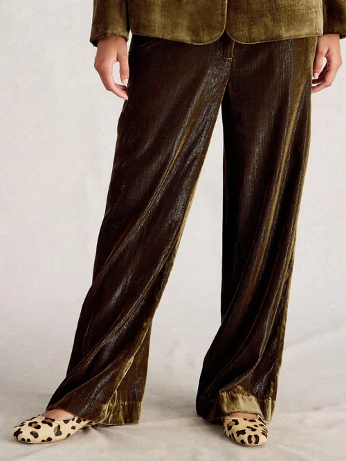 Samthose Belle mit weitem Bein - Dk Chart - 52/R Bild 1