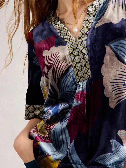 Samttop Ash - Navy Multi - 52 Bild 3