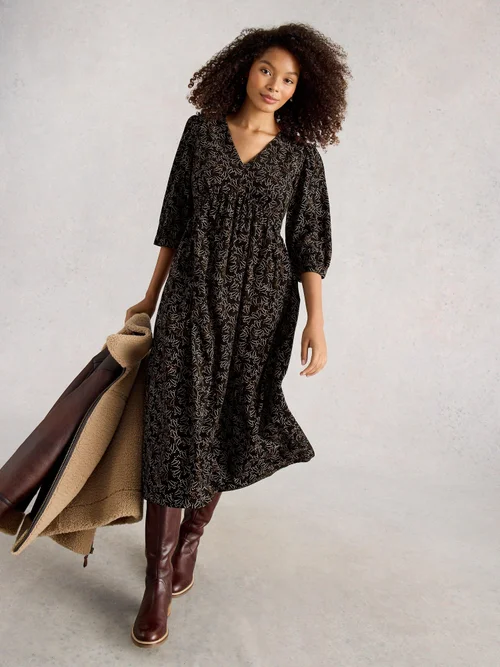 Kordkleid Lucy - Blk Mlt - 52/R Bild 1
