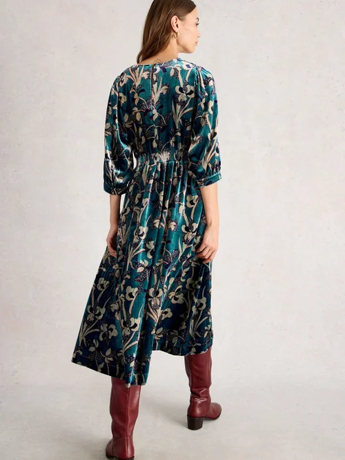 Samtkleid Lucy - Blue Mlt - 52/R Bild 4