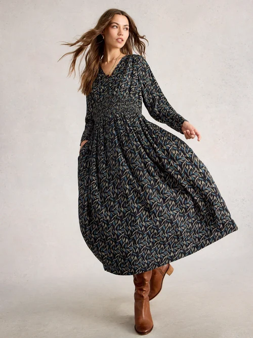 Edie Metallic-Kleid - Blk Mlt - 50/R Bild 3