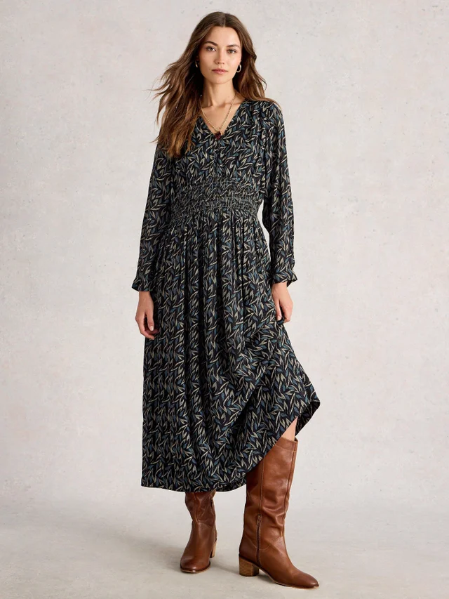 Edie Metallic-Kleid