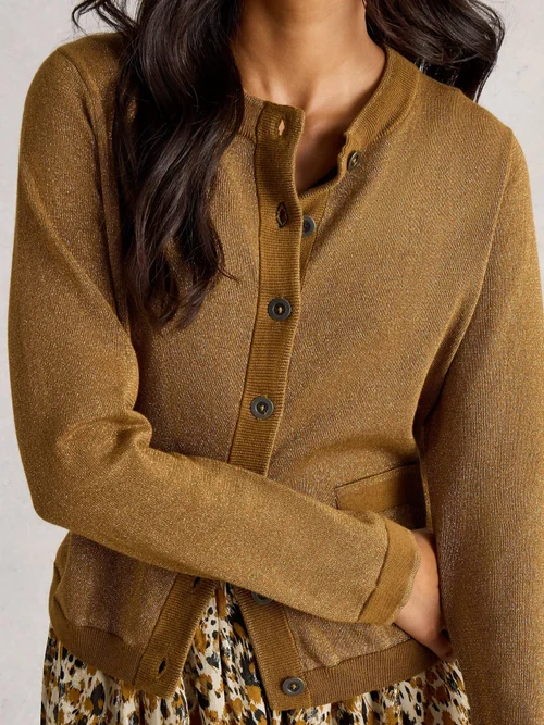 Glitzernde Strickjacke Charlotte - Dk Chart - 52 Bild 3