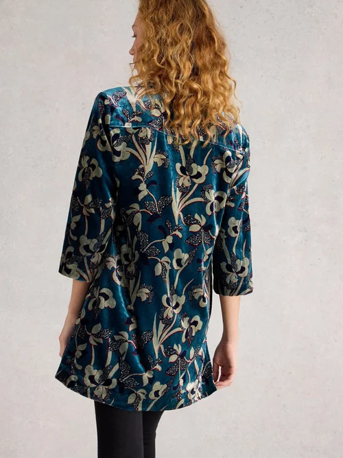 Samttunika Blake - Blue Mlt - 52/R Bild 4