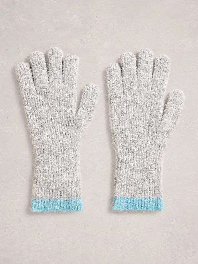 Strickhandschuhe Colour-Block