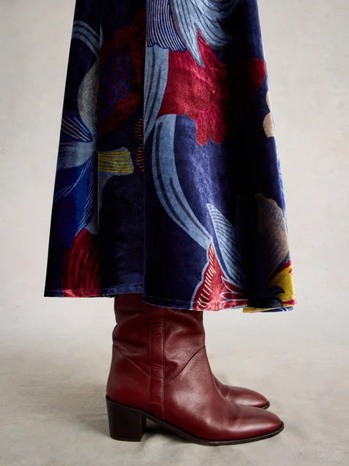 Samtrock Hope - Navy Multi - 52/R Bild 3