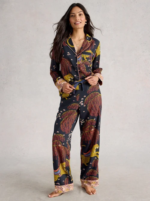 Pyjamahose Nina - Blk Mlt - XXL/L Bild 2