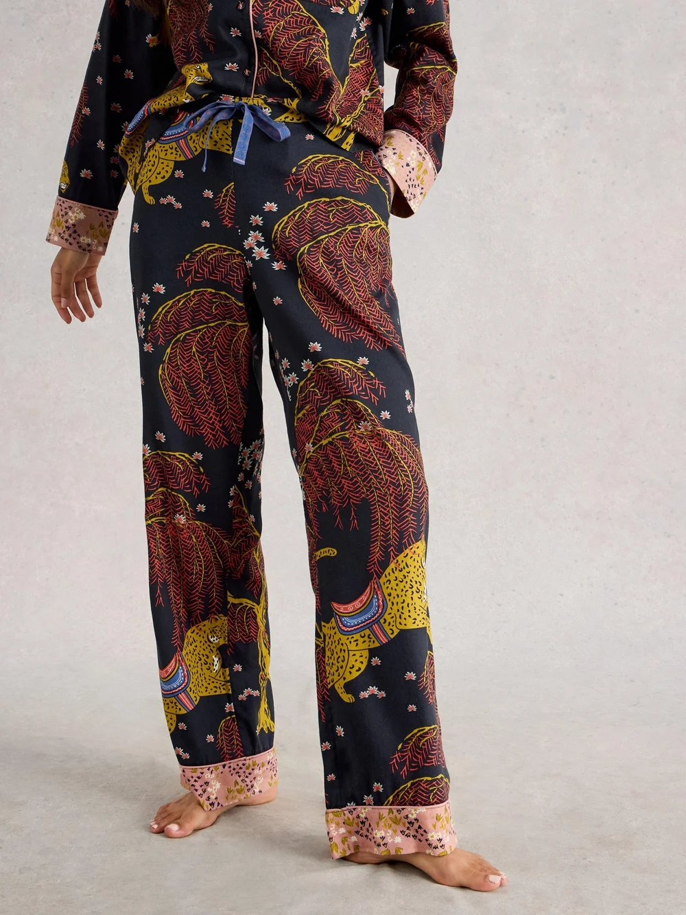 Pyjamahose Nina - Blk Mlt - XXL/L Bild 1