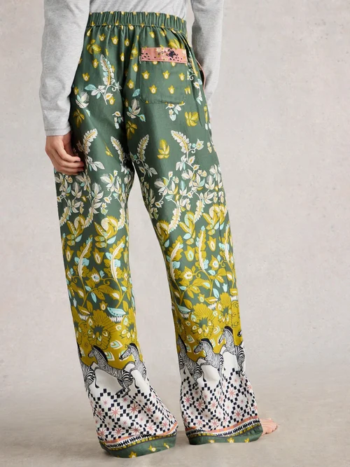 Pyjamahose Nina - Green Pr - XXXL/S Bild 4