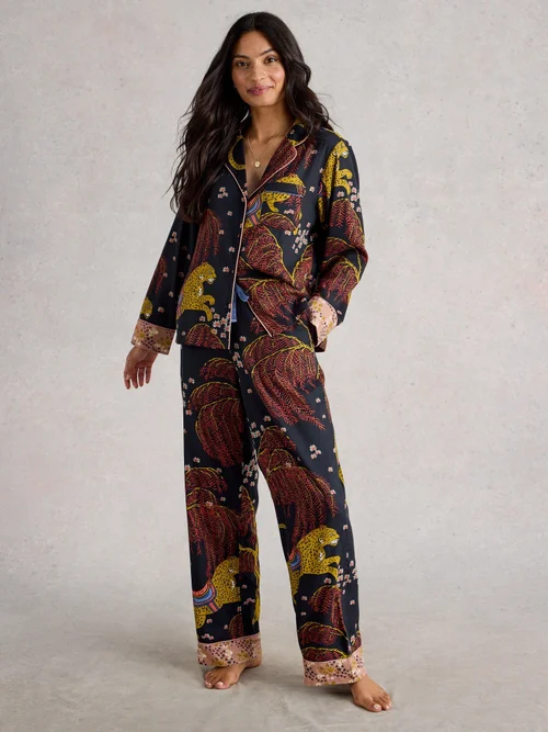 Pyjamaoberteil Nina - Blk Mlt - XXXL Bild 2